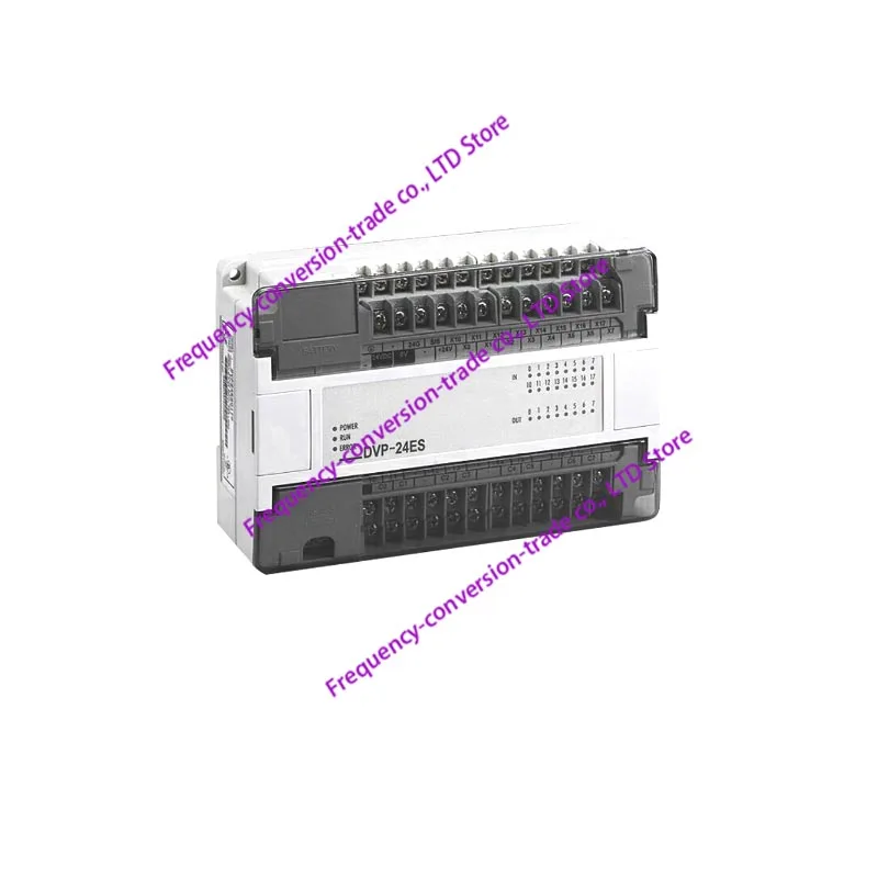 

New Original DVP24ES00T2 DVP24ES00R2 24-Point 16DI-8DO NPN EC3 Series Module DI12 DO12 Transistor Output DVP24EC00T3 100-240VAC