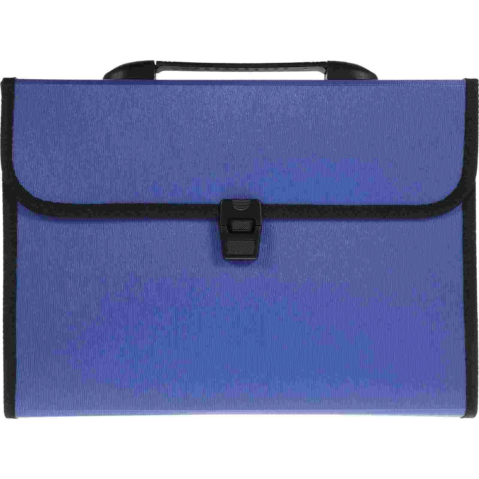 

A4 Folder Case Portable File Documents Business Organizer Expandable Folders
