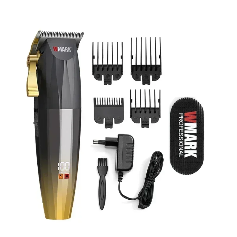 

Cord & Cordless Hair Trimmer with High Quality Blade WMARK NG-130/115/222/409 Cone-shape Style Professional Rechargeable Clipper