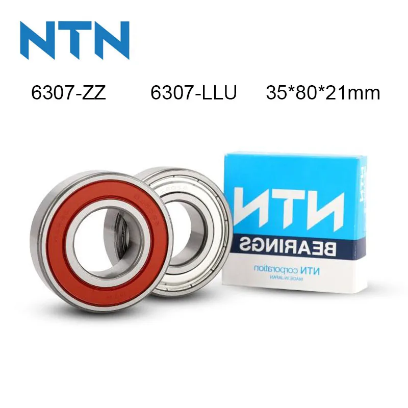 Купи Japan 100% NTN Original Bearing 1Pcs 6307-ZZ 6307-LLU ABEC-9 Ball Bearing 35x80x21mm High Speed Deep Groove 6307 Ball Bearing за 1,199 рублей в магазине AliExpress