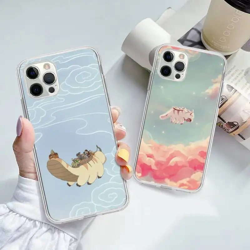 FHNBLJ аниме Аватара Последний Airbender чехол для телефона iPhone 11 12 13 Mini Pro Max 8 7 6 6S Plus X 5 SE 2020 XR XS чехол оболочка