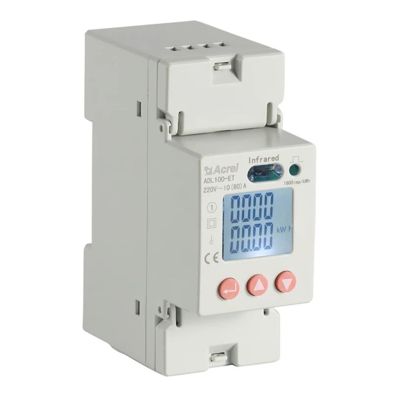 

Adl Series Din Rail Energy Meter Watt Hour One Phase Kwh Meter with RS485 ADL100-ETC