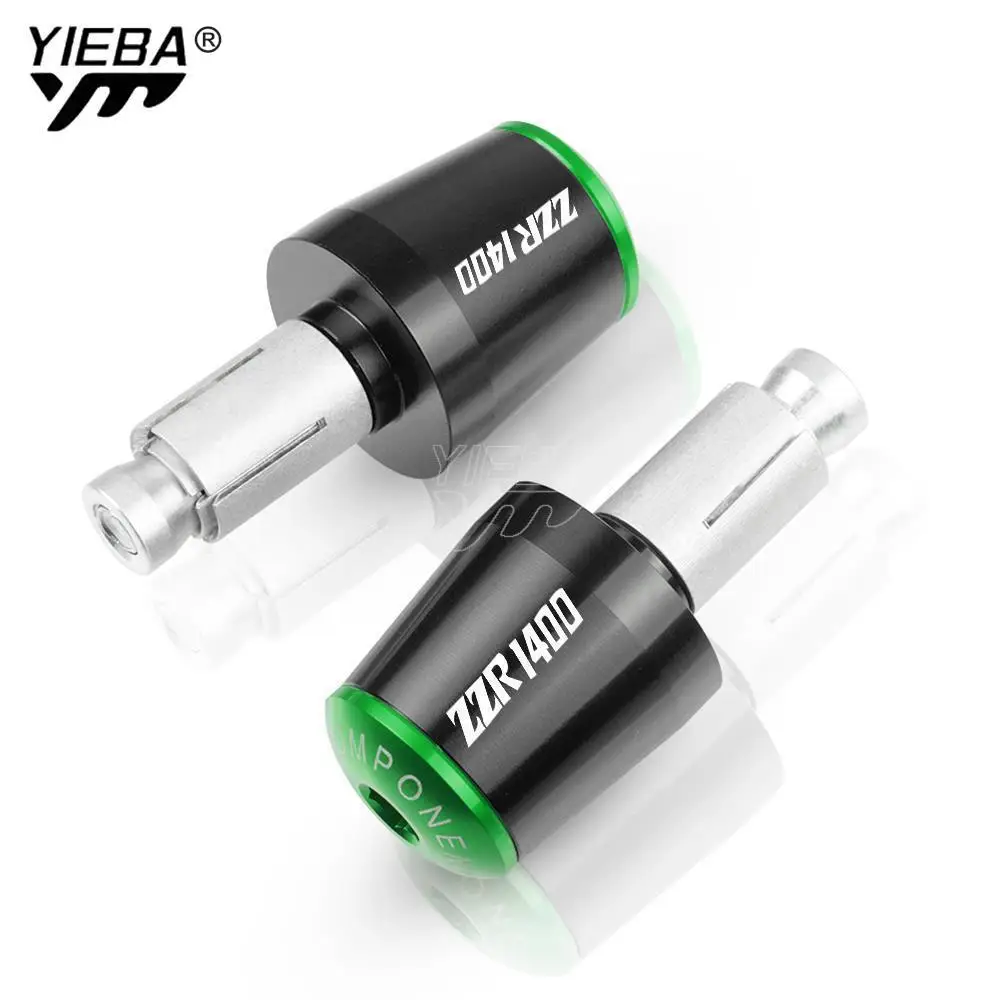 

For KAWASAKI ZZR1400 ZZR 1400 NINJA ZX-14R 7/8" 22mm Motorcycle Handlebar Gear Balanced Plug Slider Handle Bar End Weights Grips