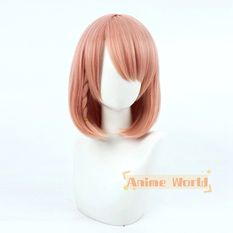 Парик из синтетических волос для косплея ляпис с эмблемой огня