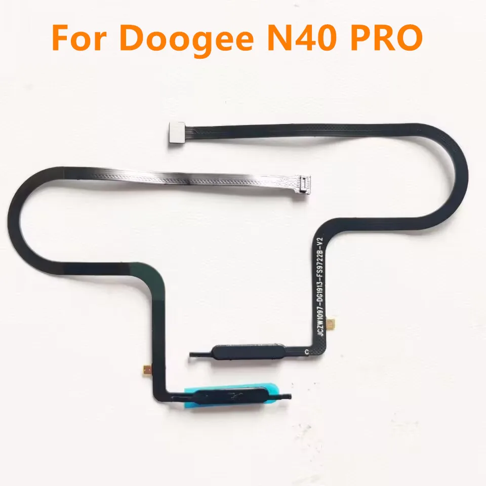 

Новинка, оригинальные запчасти для Doogee N40 PRO 6,52 ''кнопки Home для сотового телефона со сканером отпечатков пальцев, сенсор, гибкий кабель для ремонта, черный, синий, зеленый