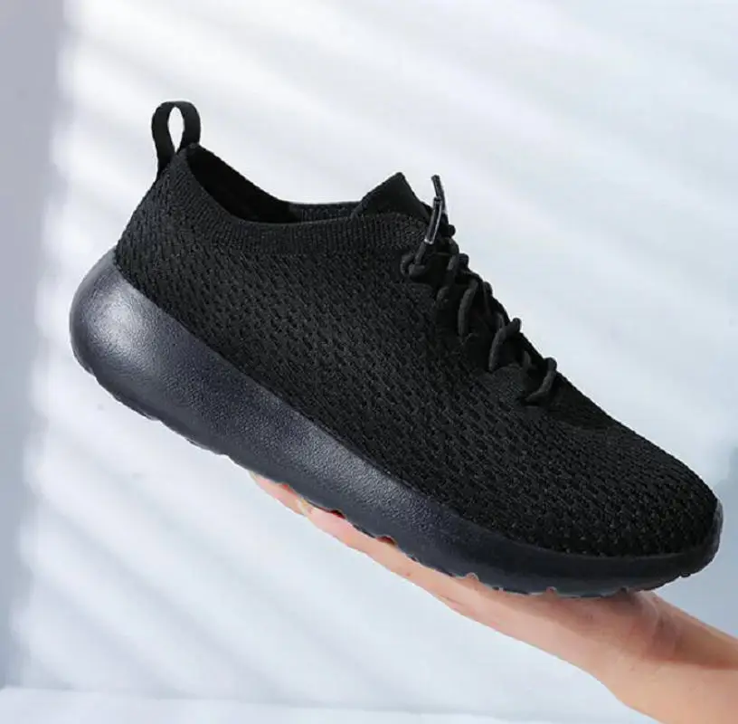 2022 Spring New Women's Shoes Sneakers Korean Style Breathable Sports Casual Shoes Women Solid Color Air Mesh Woman Shoe