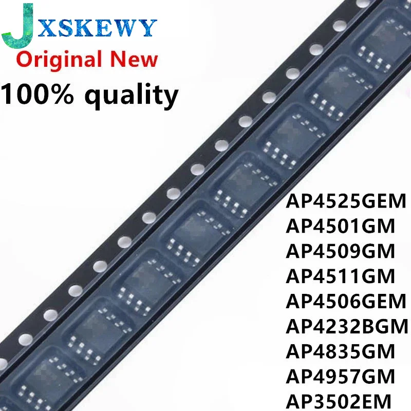 10 шт. Новый AP4525GEM SOP-8 4525GEM AP4232BGM AP4509GM AP4957GM AP4511GM AP3502EM AP4835GM AP4506GEM AP4501GM 4501GM 4511GM 3502EM