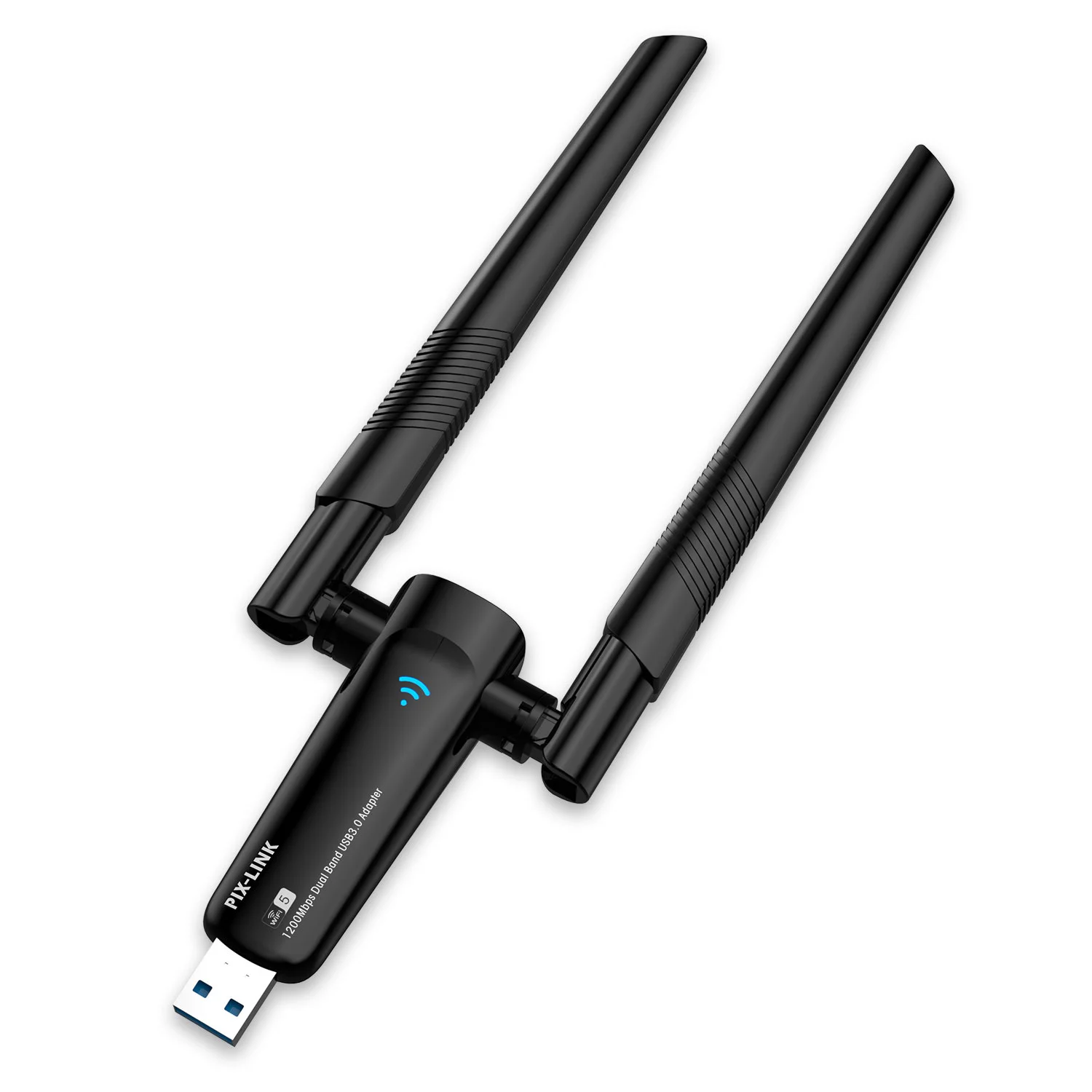 

Беспроводной USB-адаптер с двумя антеннами и высоким коэффициентом усиления