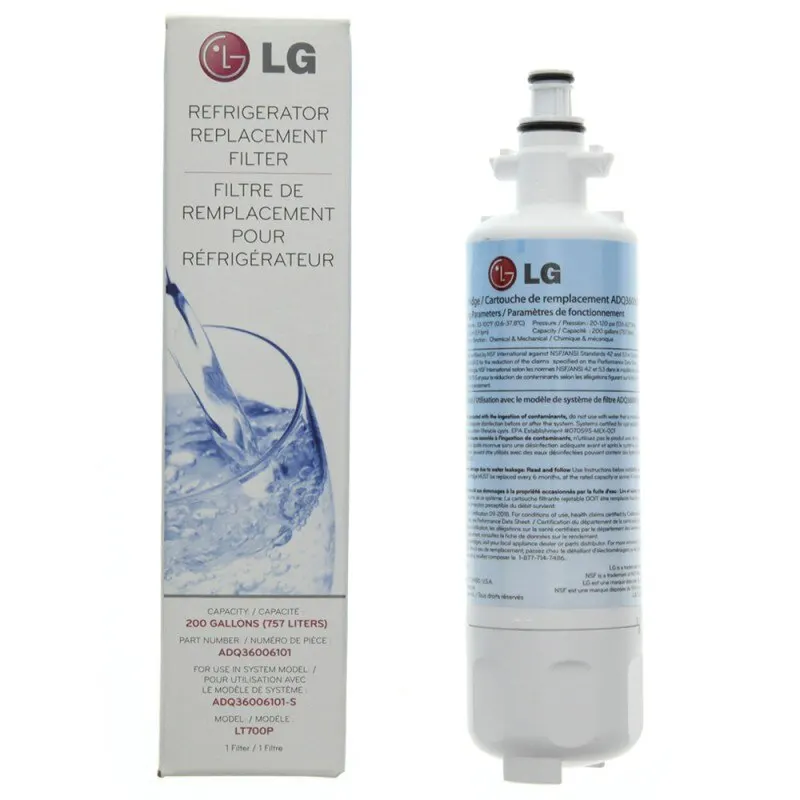 

ADQ36006101 фильтр для воды в холодильнике для серии LG LFX, серии WF-1 шт.