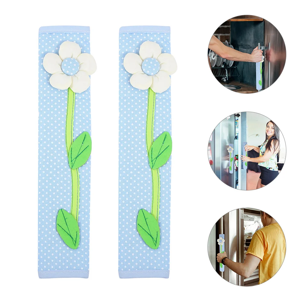 

Handle Cover Door Covers Refrigerator Appliance Freezer Kitchen Fridge Oven Protector Microwave Decorative Dishwasher Decor