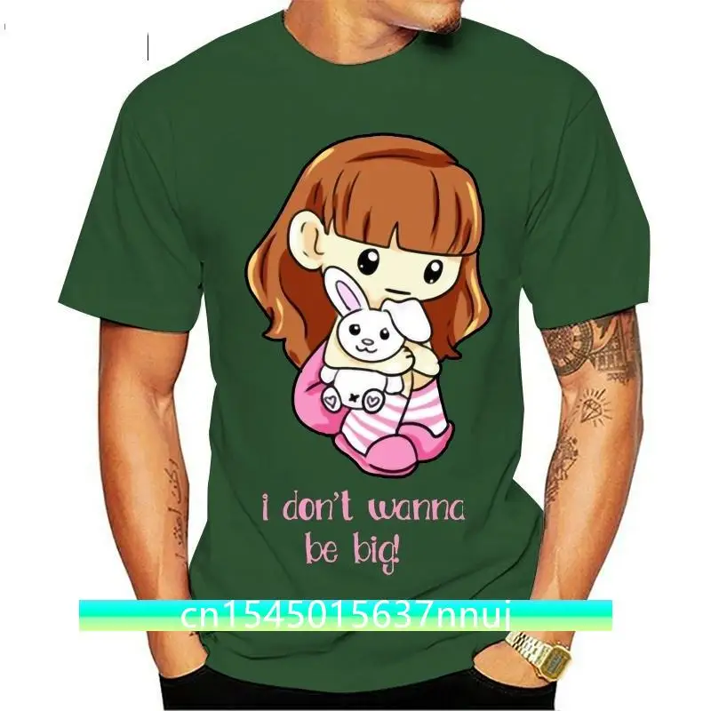 Индивидуальная футболка Я не хочу быть большой Ddlg Girlfriend футболки для взрослых 2020