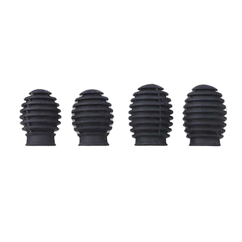 

4Pcs Drum Mute Drum Dampener Silicone Drumstick Silent Practice Tips Percussion Mute Replacement Accessory