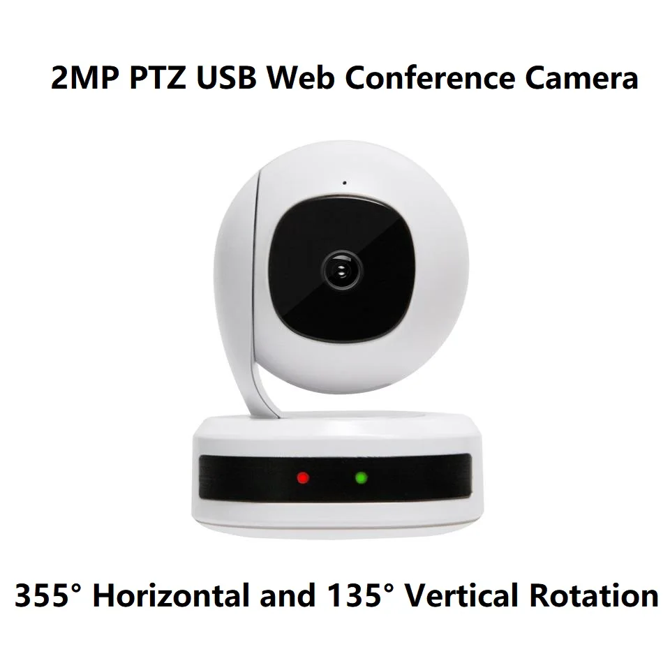Mini Size PTZ Rotation Live Show Wide Angle Webcam 1080P Full HD USB Web Camera For Computer Video Conference Room Zoom Skype