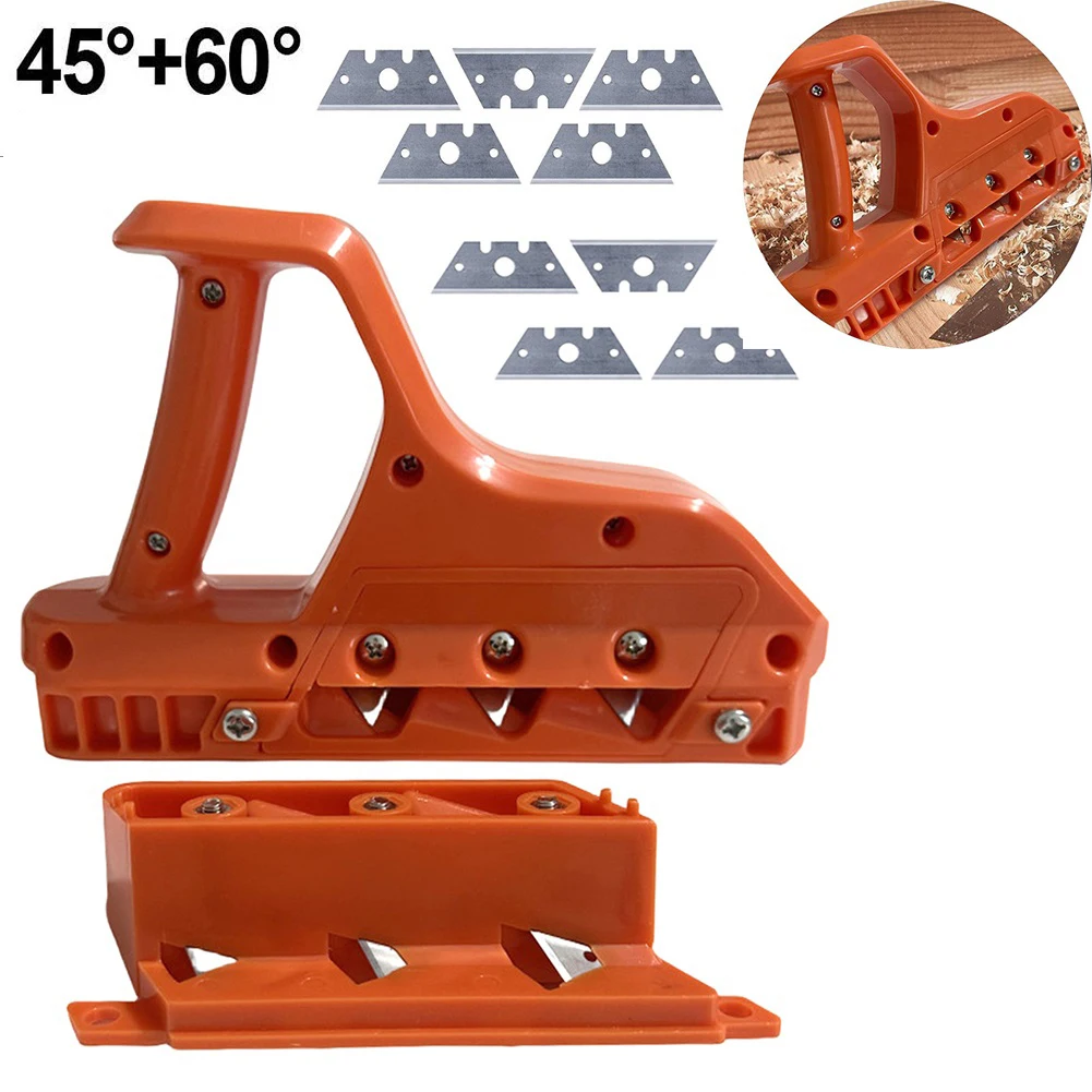

Быстрорежущий ручной строгальный станок для гипсокартона 45/60 °, быстрая отделка, гипсокартон/Мягкая деревянная доска/пластиковая Деревообработка «сделай сам», кромкострогальная фаска для гипсокартона