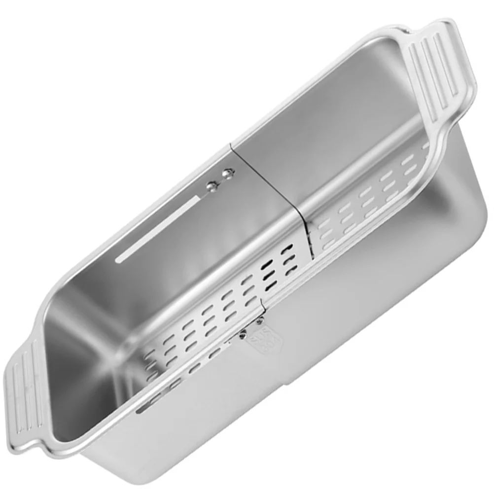 

Basket For Kitchen Organizer Vegetables Kitchen Sink Drain Basket Strainer Basket for Daily Kitchen Filtering Storage