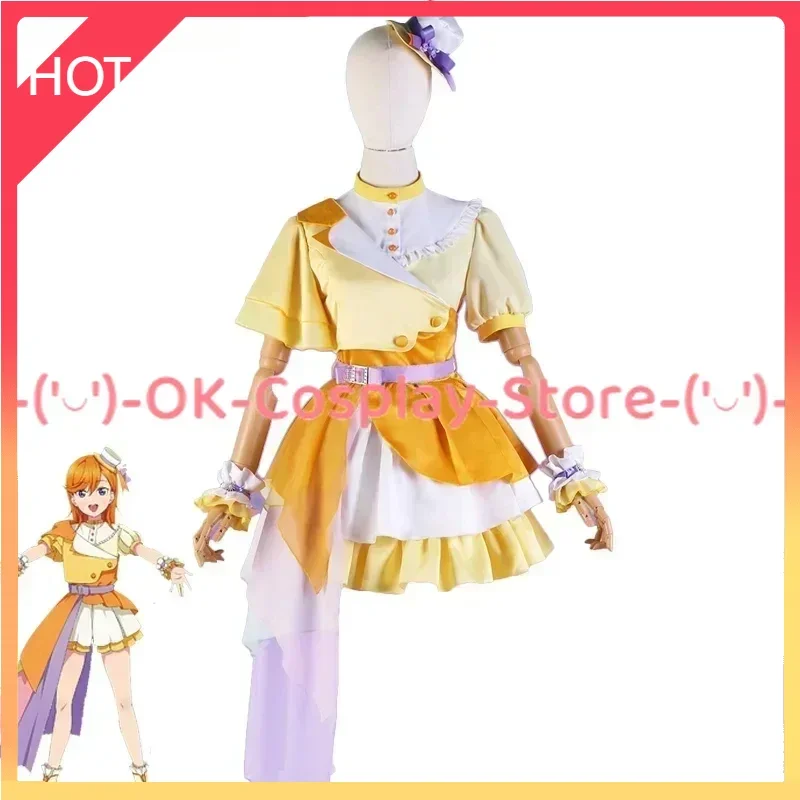 LoveLive Superstar Лиэлла! Костюмы для косплея Shibuya Kanon милое танцевальное платье костюм
