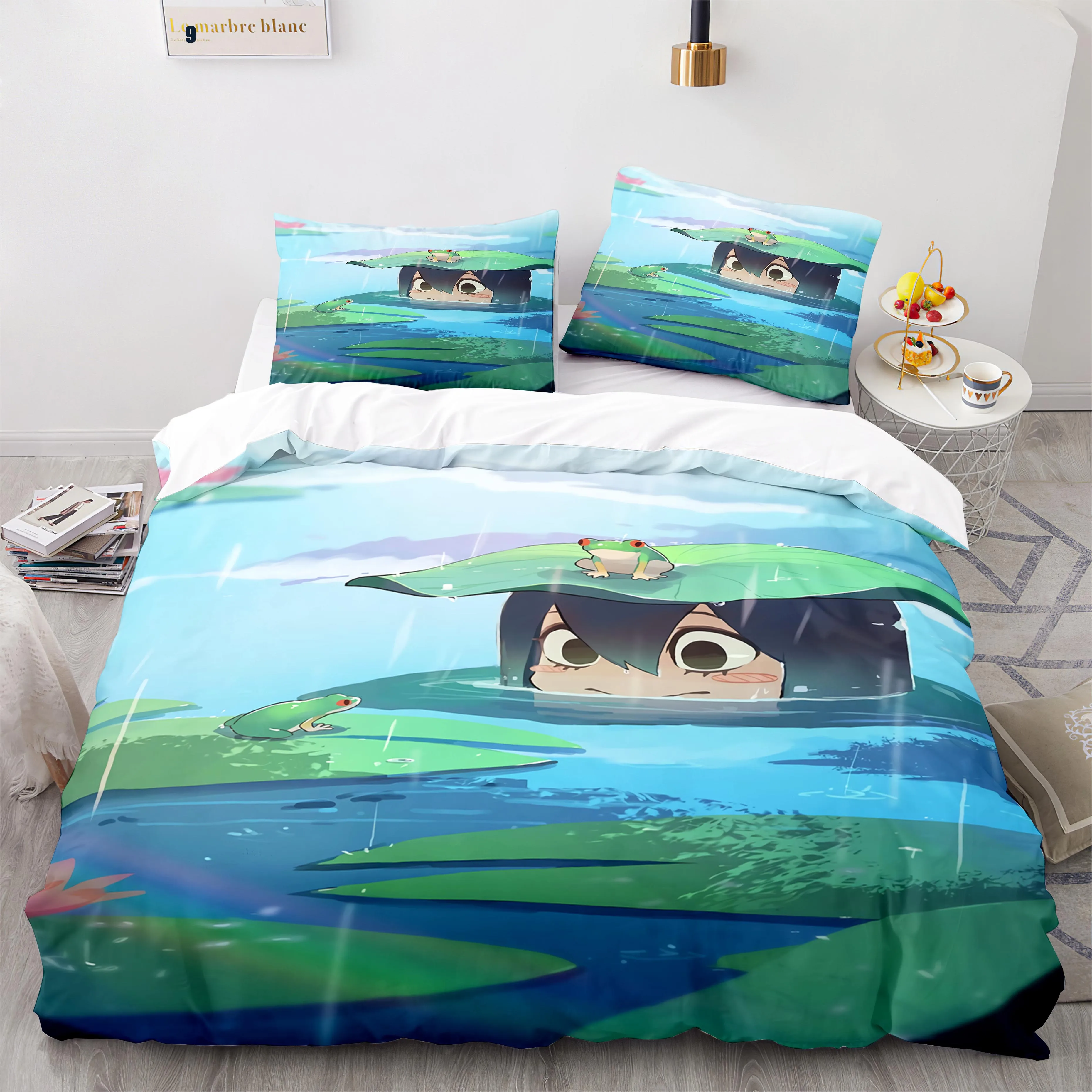 

Anime My Hero Academia 3d Printed Bedding Set Japan Cartoon Duvet Covers Pillowcases Comforter Bedding Bedclothes Bed Linen Set