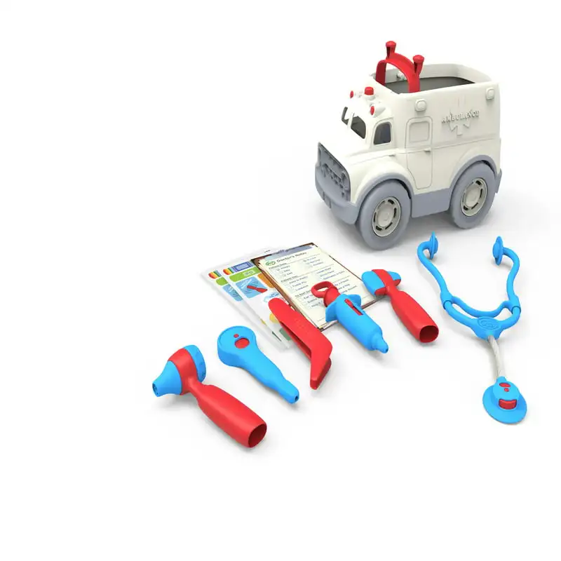 

Ambulance & Doctor's Kit, 100% Recycled Plastic Play Vehicle