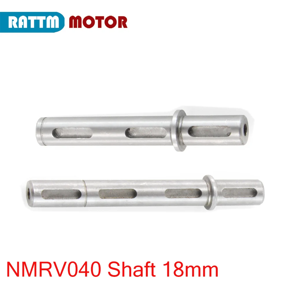 

18mm Output Single Shaft / Daul Shaft For Worm Reducer Gearbox NMRV040