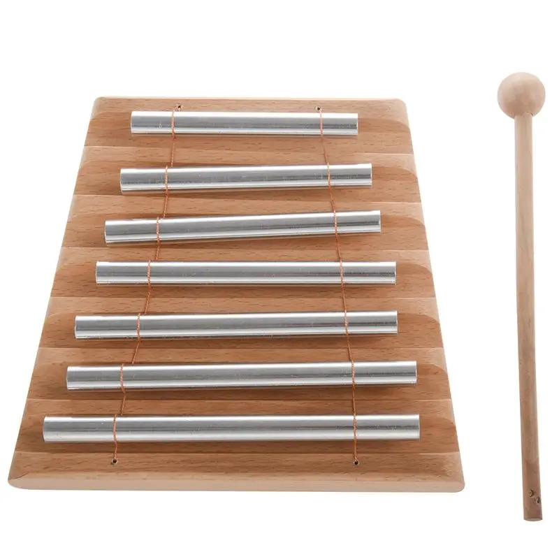 

Хит продаж, музыкальные колокольчики, обучающий инструмент, колокольчик с перкуссией, колокольчик с 7 тонами, учебный инструмент с перкусси...