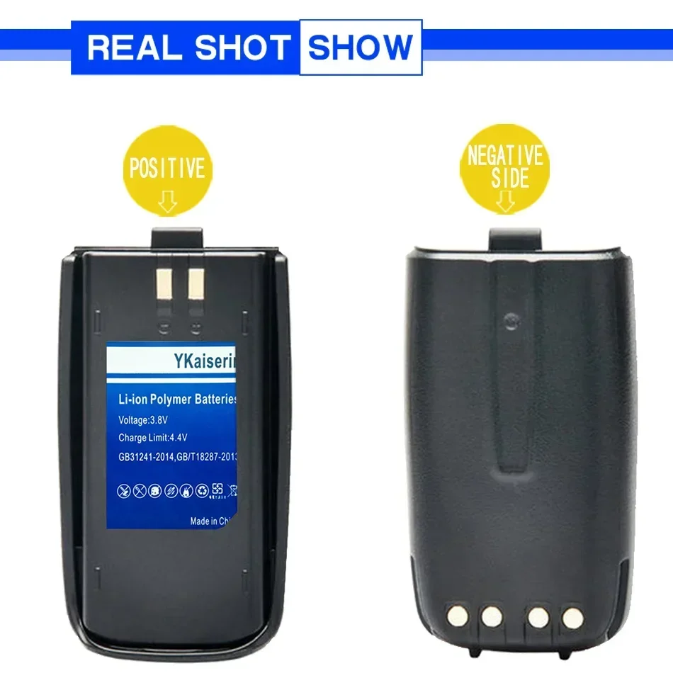 Ykaisсеребрин 4200 мАч сменный аккумулятор THUV8000D для TYT TH-UV8000D UV8000E