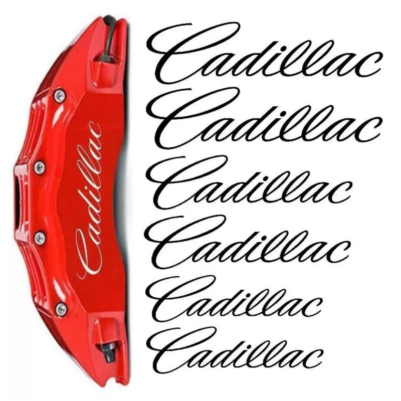 6 шт. для Cadillac тормозной суппорт наклейка Escalade SUV CTS окно автомобиля виниловая