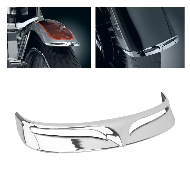 

Motorcycle Rear ABS Fender Trim Mud Flap Mudguard Tip Trailing Edge Cover Accessories For Harley FLSTF FLSTFB FLSTFBS 2007-2017