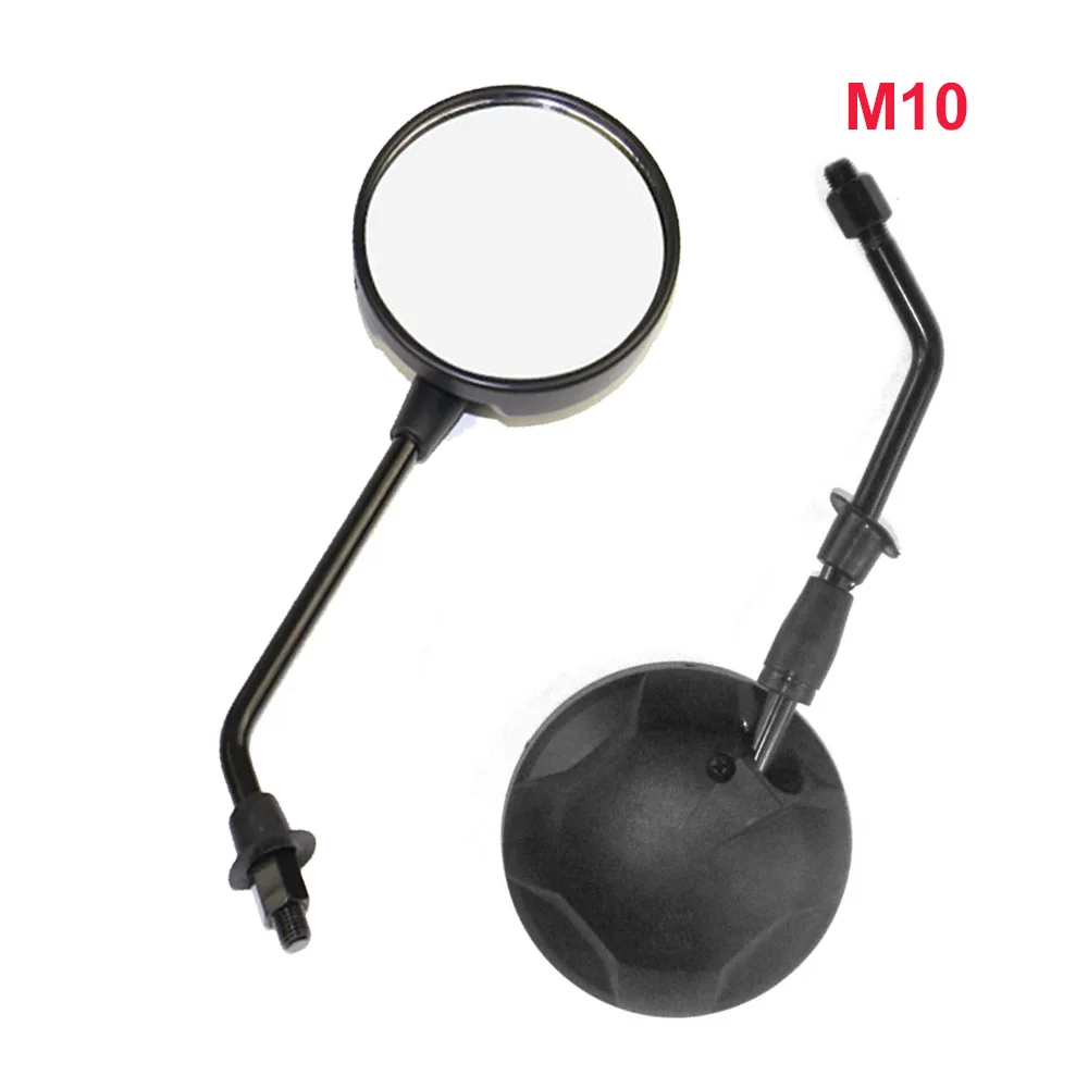 

Зеркало заднего вида мотоциклетное круглое, 10 мм, с резьбой M10