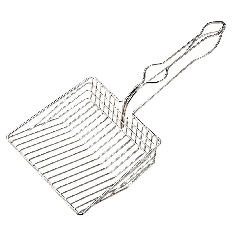 

Metal for Cat Litter Solid Color Holder for Litter Box Pet Cleaning Tool