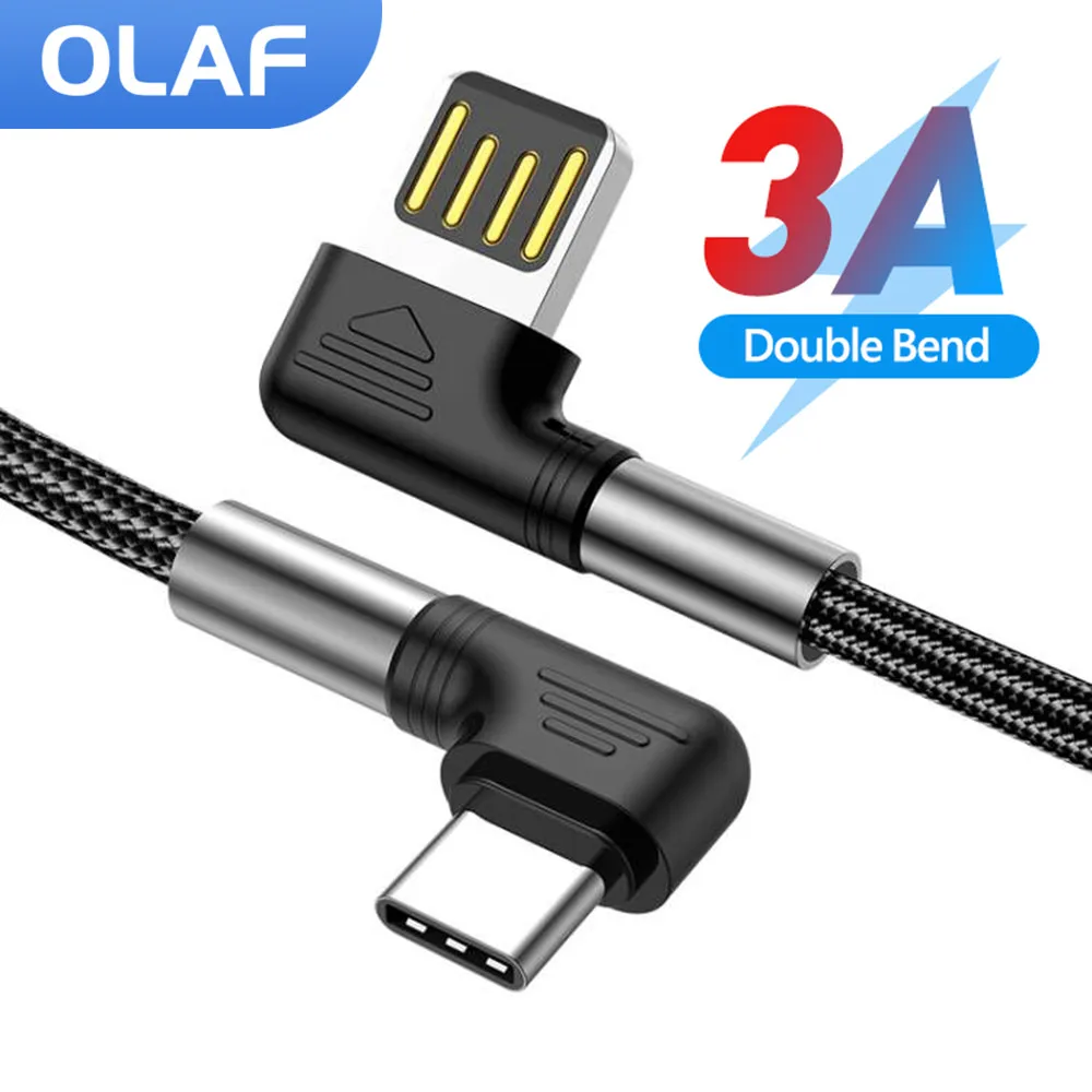 Кабель Olaf 6A USB Type C для быстрой зарядки Huawei P30 P50 Pro Xiaomi 12 66 Вт |