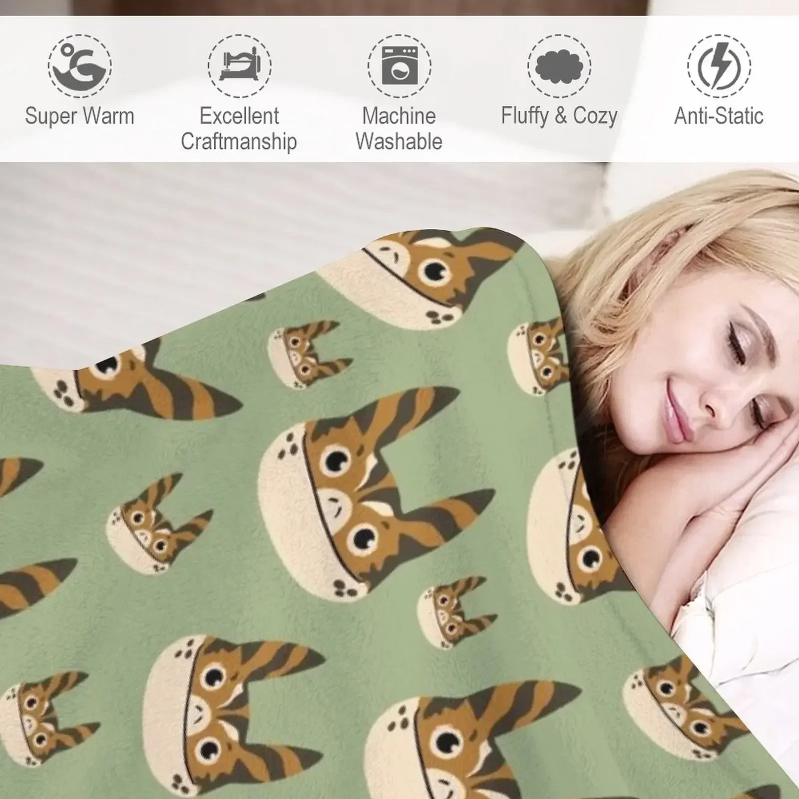 Одеяло с рисунком ледяного кота мягкий большой диван теплые зимние одеяла