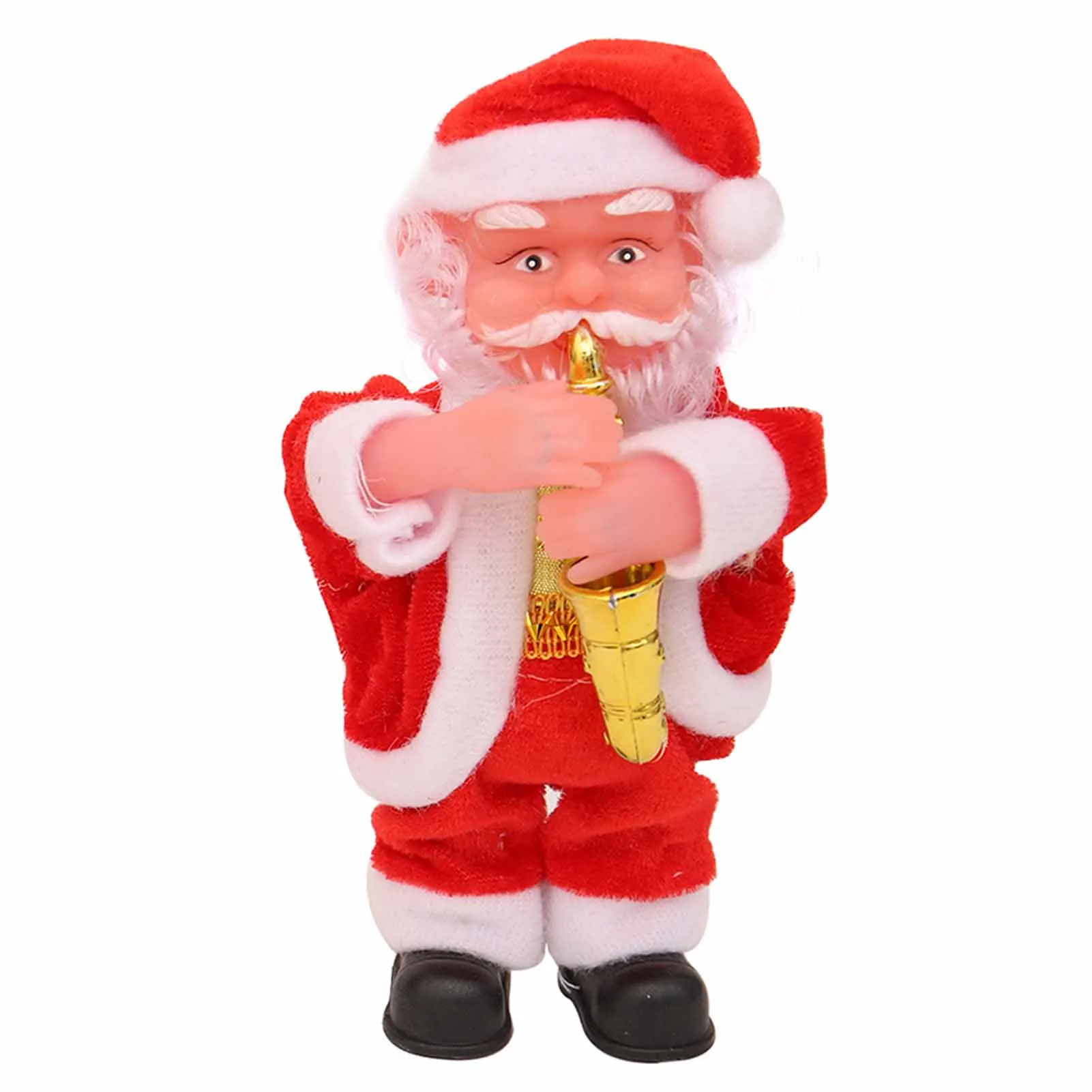 

Новинка, Лидер продаж, рождественские детские электрические украшения в виде Санты, музыкальная игрушка с питанием от батареи, электрическ...