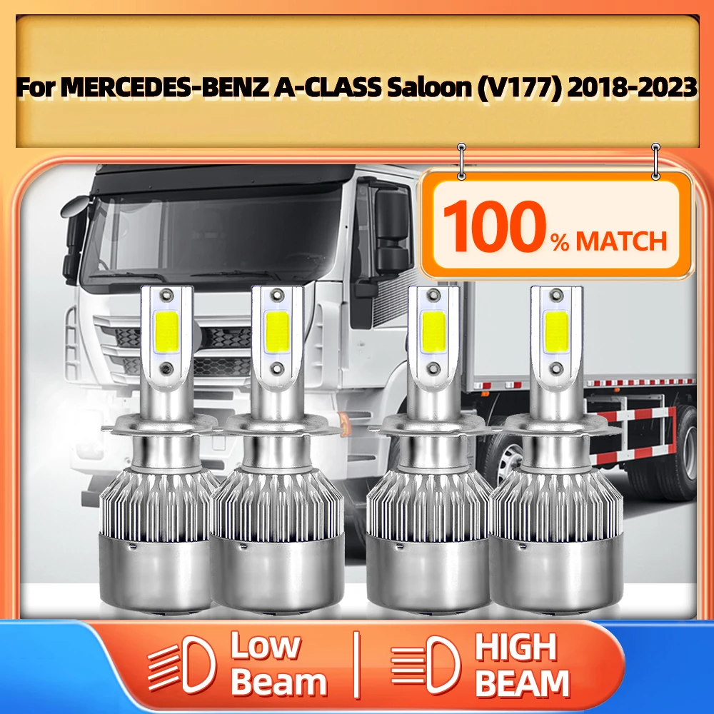 

Передняя фара для грузовика H7 Canbus Φ 240W 40000LM 6000K 12V для детской модели (V177) 2018 2019 2020 2021 2022