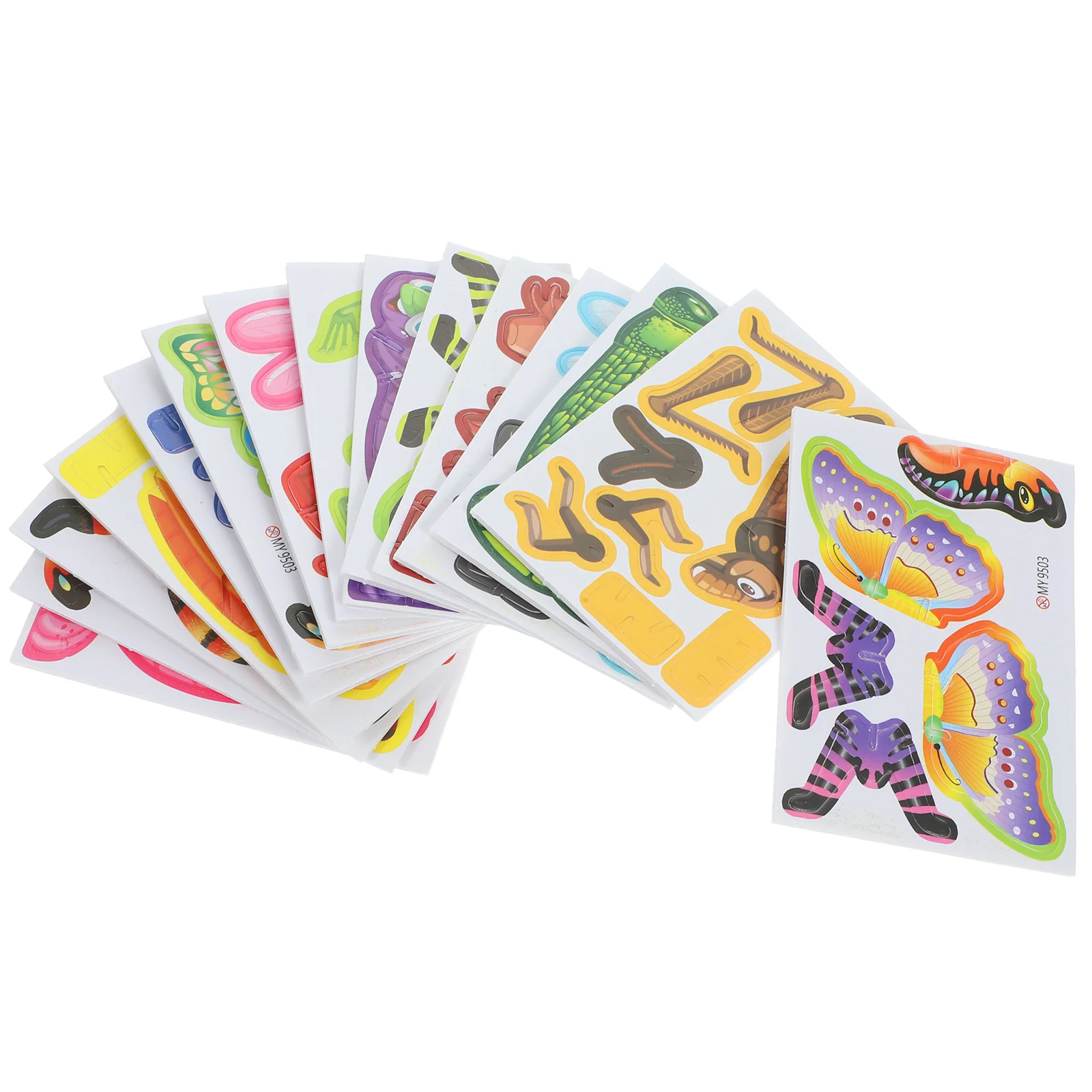 

50 шт. Обучающие игрушки, Обучающие головоломки, игрушки с животными, дизайнерские игрушки Монтессори, Детские Мультяшные игры 3d