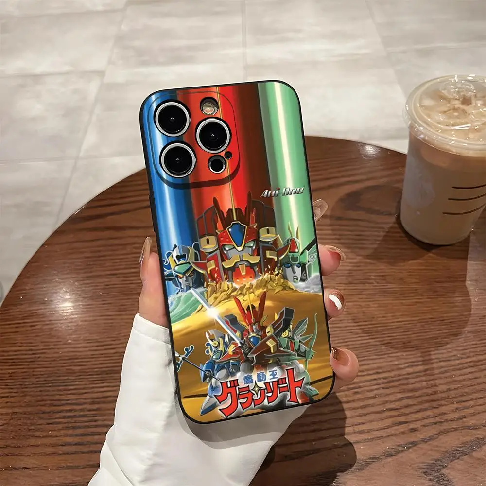 Чехол для телефона с изображением персонажа аниме M-Mado K-King Granzort для iPhone 16 Pro Max, 14, 12, 15 Plus, 17 Pro Max, 13 Pro, 11, Xr, X, Xs, 8, 7 Plus (задняя крышка) (art.: 3920d95d36bec) - 3920d95d36bec