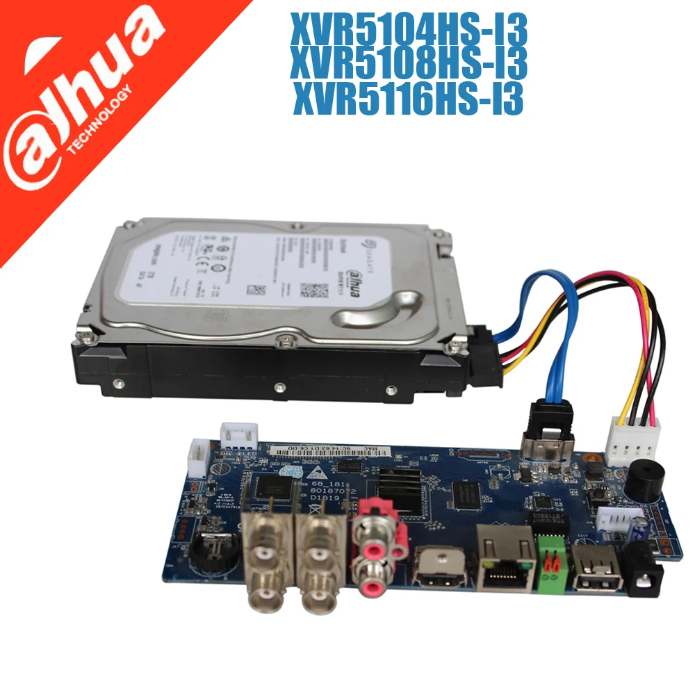Дешево Цифровой видеорегистратор Dahua XVR5104HS-I3 XVR5116HS, 4 канала, 8 каналов, 16 каналов, Penta-образный, печатная плата, поддержка Ip-камеры Ahd, Cvi, Tvi Цена Цифровой видеорегистратор Dahua XVR5104HS-I3 XVR5116HS, 4 канала, 8 каналов, 16 каналов, Penta-образный, печатная плата, поддержка Ip-камеры Ahd, Cvi, Tvi