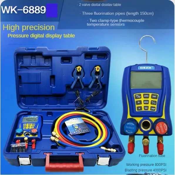 Электронный фторметр для кондиционирования воздуха цифровой дисплей термометр