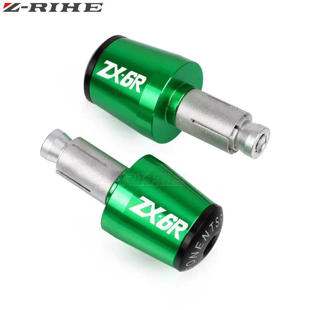 Фото Для Kawasaki Ninja ZX6 ZX6R ZX6RR ZX-6R ZX-6RR мотоциклетная ручка, концы руля, концевые заглушки, антивибрационная заглушка №3
