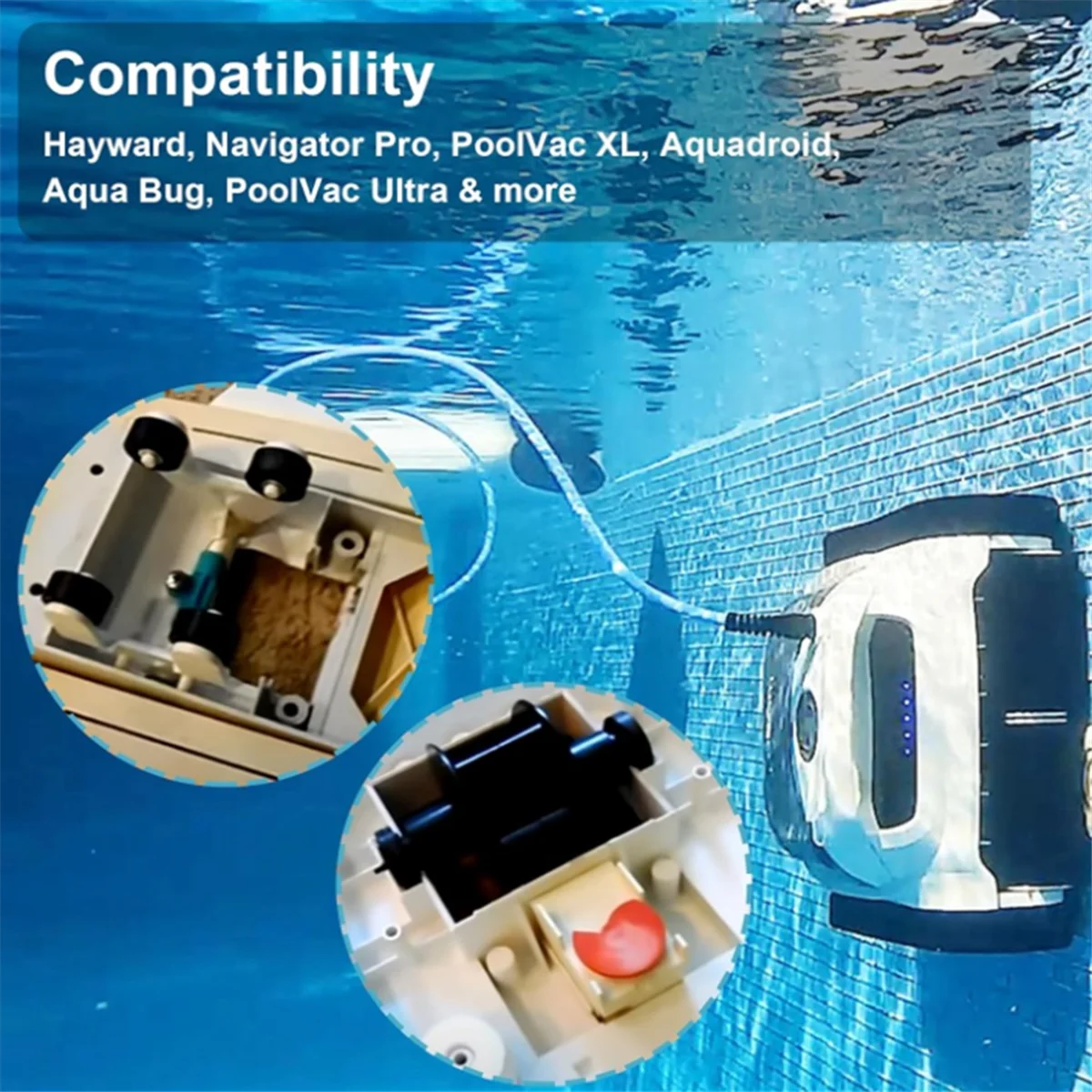 AXV621DAT Pool Vacuum A-Frame/комплект турбины для Hayward Aquabug Navigator Pro Wanda AXV036BP AXV601CAT