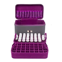 66 slots essential oil case for doterra case for 15ml 10ml essential oil bottle holder perfume travel carrying hanging organizer