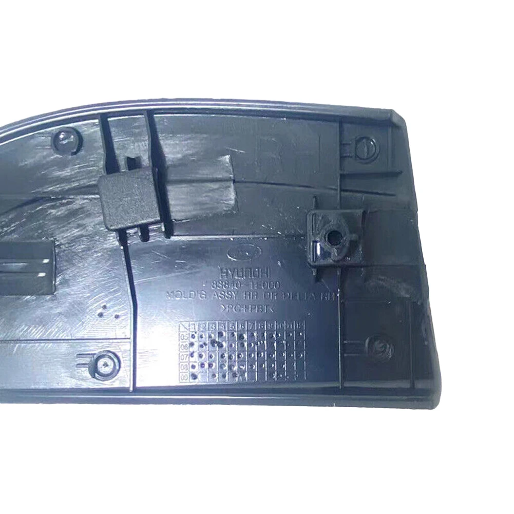 

Молдинг для окна двери Delta 1 шт. 2006-2010 83830 1E000 Черный Прочный водонепроницаемый задний Дельта для Hyundai Accent