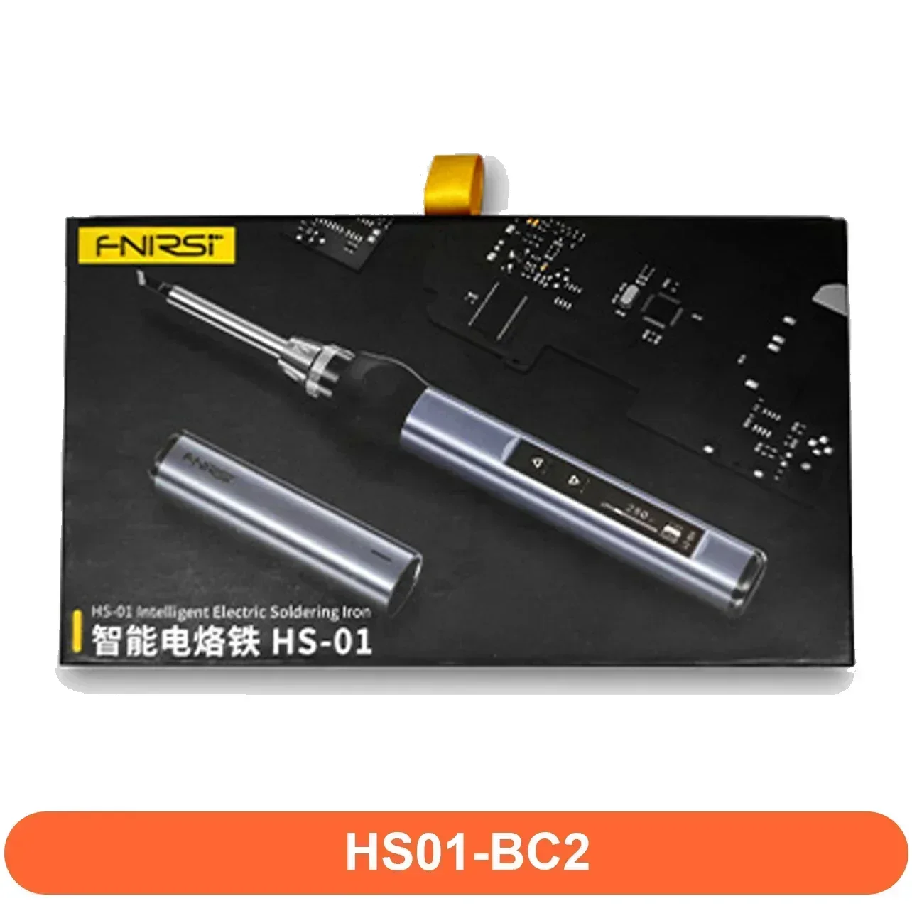 

Паяльник FNIRSI HS01 65 Вт черный/синий