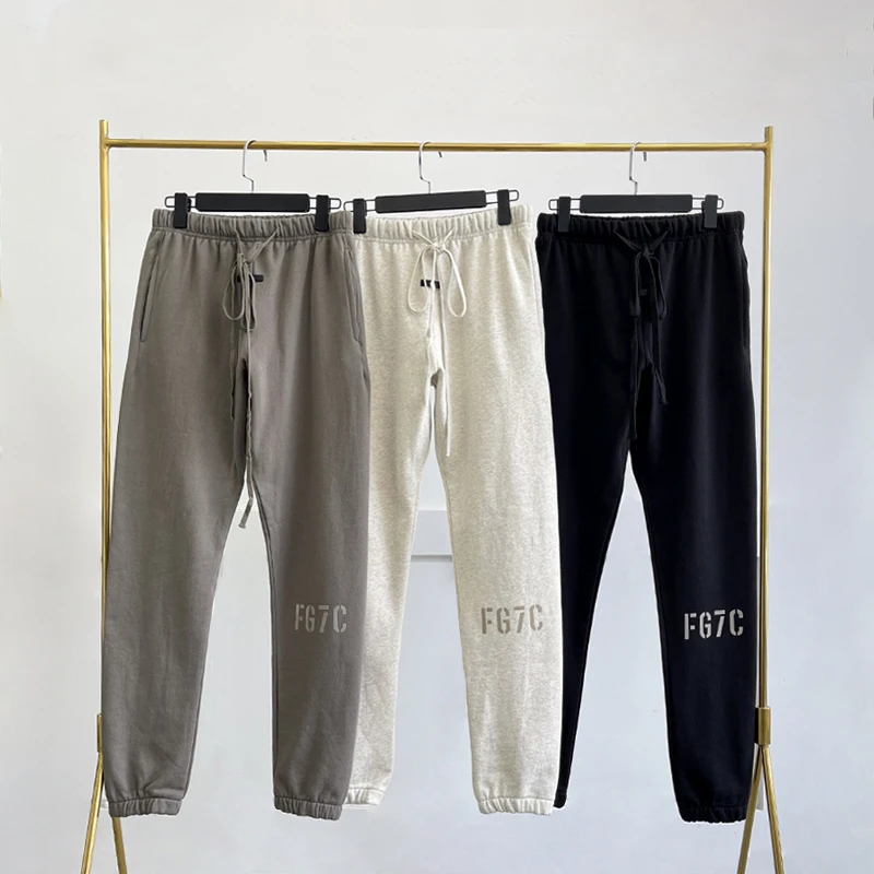 

New FG7C Oversize Pants Streetwear Women's Trousers for Men Sweatpants Male High Street Loose Casual Pants Jogging Pants
