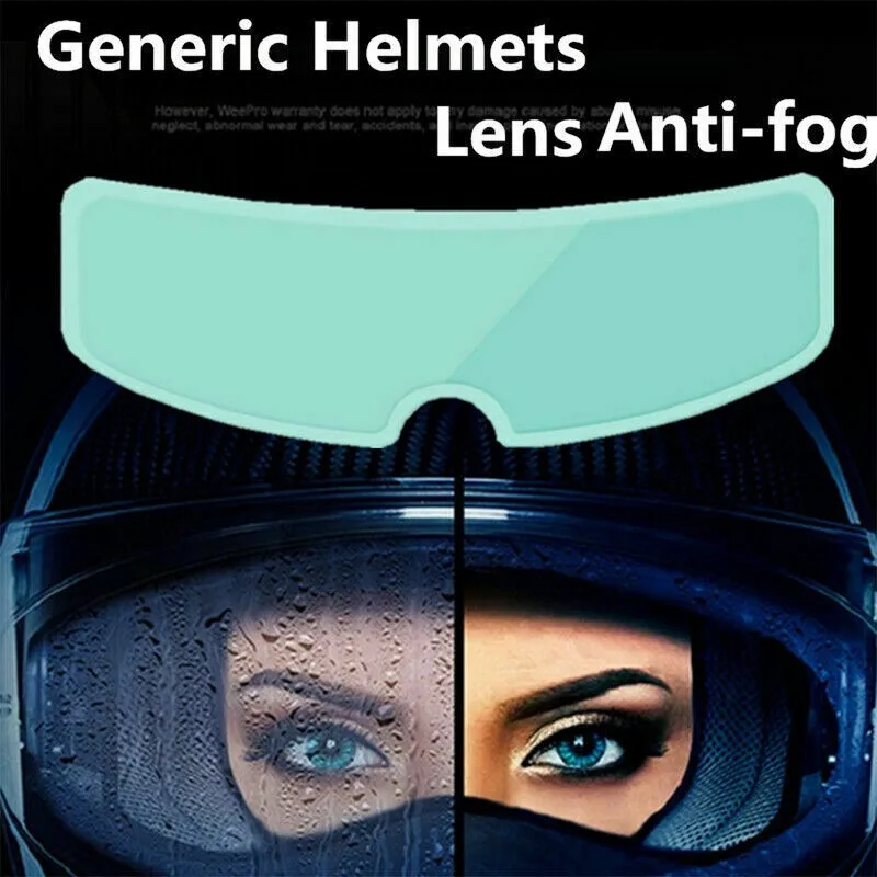 

Пленка для мотоциклетного шлема с защитой от дождя и запотевания, прозрачная наклейка на все лицо, для открытого мотоциклетного шлема, от до...