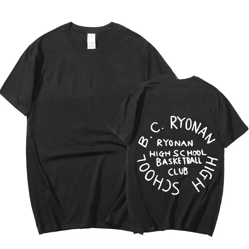 

Japanese Anime Slam Dunk Ryonan Akira Sendoh T Shirt Sakuragi Hanamichi Print T Shirts Oversized Unisex Streetwear Long Sleeve