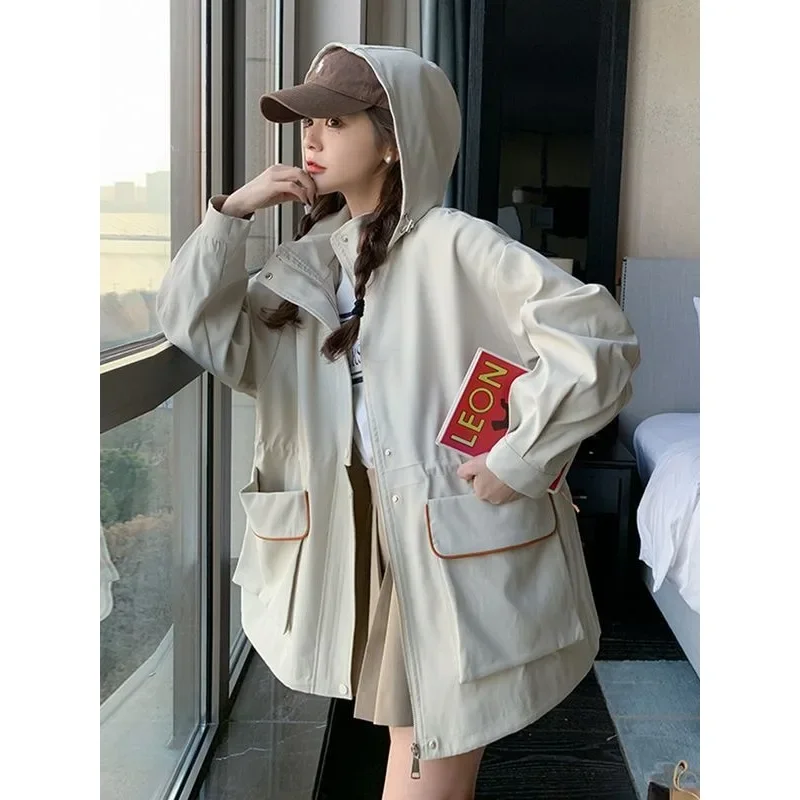 Корейская версия стильная рабочая одежда плащ женский осенний новинка 2024