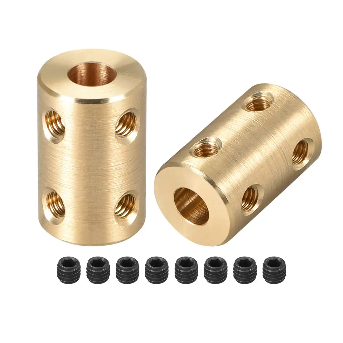 

Keszoox 5mm to 6mm Bore Rigid Coupling Set Screw L22XD14 Copper,Shaft Coupler Connector,Motor Accessories,2pcs