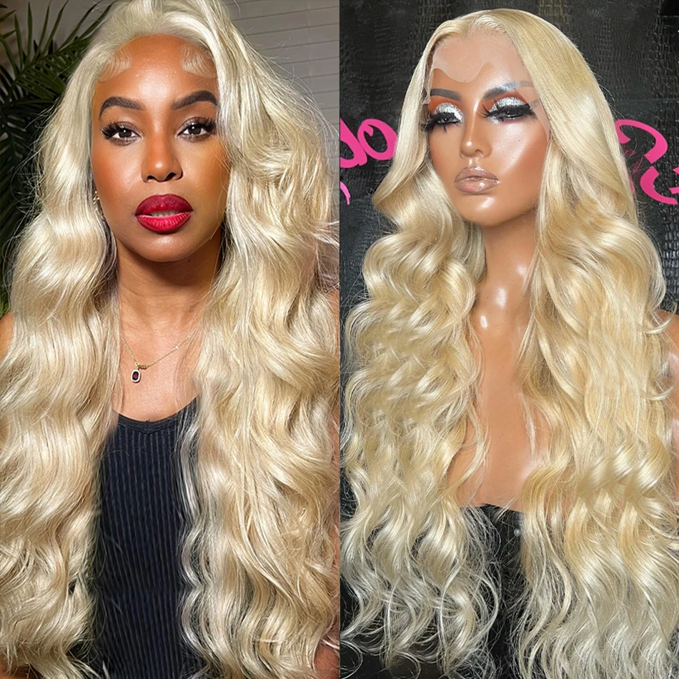 

Blonde 613 Body Wave Glueless Preplucked Human Wigs Ready To Go For Women 30 36 Inch 13x4 13x6 Hd Lace Front Human Hair Wigs