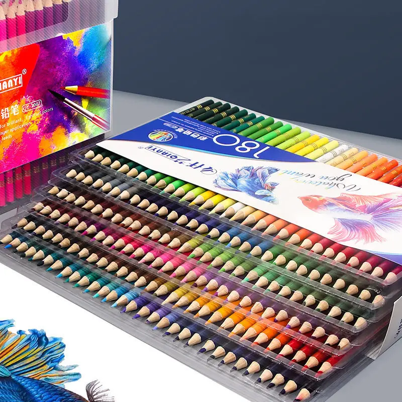 

Sketch Painting Colored pencil Set 72 Color 180 Color Brush Stationery Art Supplies Oil Color Lead