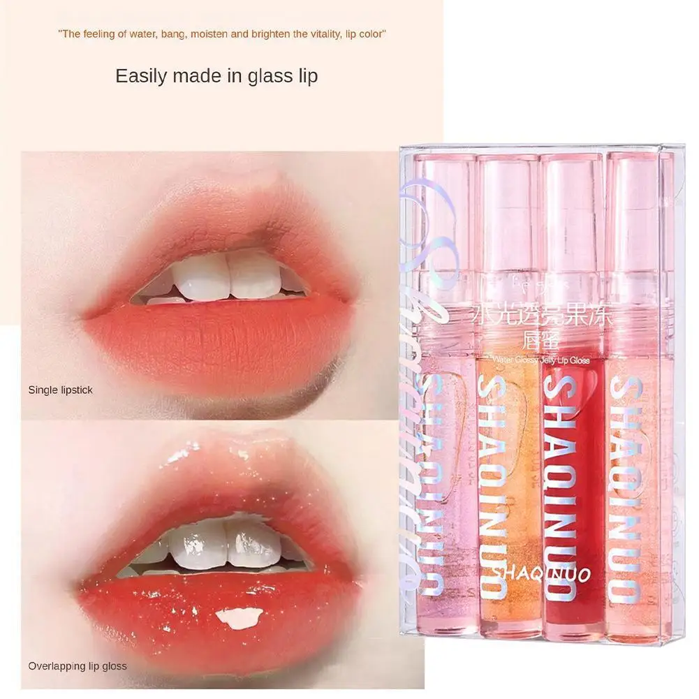 

1/4pcs Moisturizing Nourishing Lip Oil Lip Balm Silky Lip Lines Fine Care Primer Dry Smooth Lip Prevent Fading Gloss Hydart W7H7